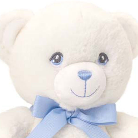 KEELECO BABY CREAM BEAR W/ RIBBON 2ASST--كيليكو كريم اطفال مع شريط