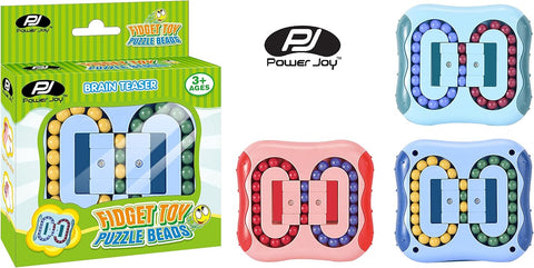 P.JOY FIDGET TOY PUZZLE BEADS 3ASST--فيدجيت لعبة ألغاز الخرز من باور جوي