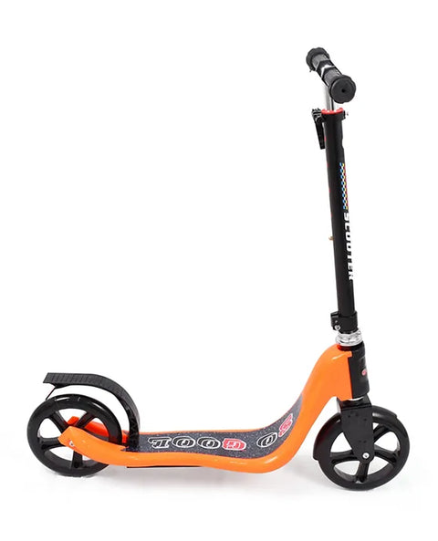 AMLA- Scooter two wheels, large, orange--املا - اسكوتر كفرين كبير ينطبق برتقالي