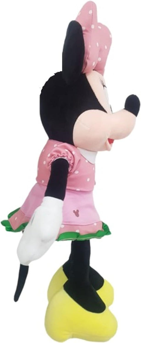 Disney Plush Minnie Mouse Love Strawberries Collection 18-Inches--دمية على شكل شخصية ميني ماوس من مجموعة لوف ستروبريز من ديزني بلاش، بمقاس 18 انش