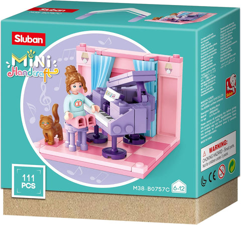 Sluban Mini Handcraft Building Blocks (6 Boxes) -- سلوبان مكعبات بناء صغيرة مصنوعة يدويًا (6 صناديق)