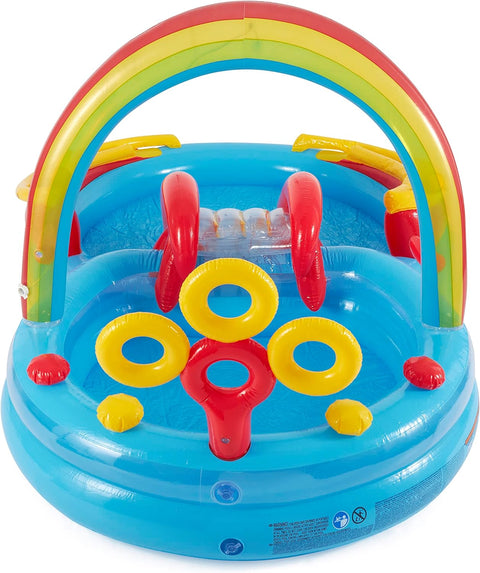 INTEX RAINBOW RING PLAY CENTER--حلقة مركز اللعب للاطفال بتصميم قوس قزح من انتيكس