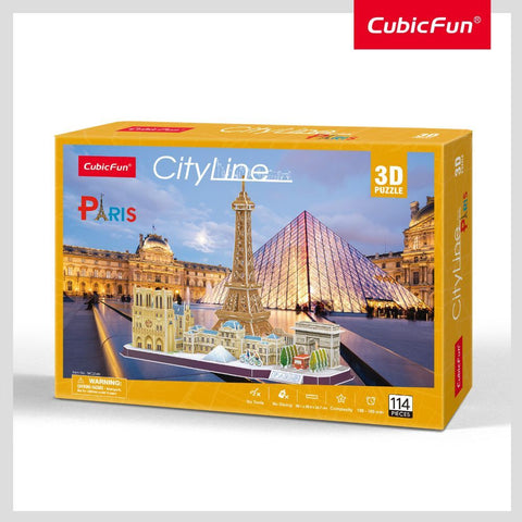 3-D Puzzles Paris City --لعبة لغز مدينة باريس ثلاثية الابعاد 114