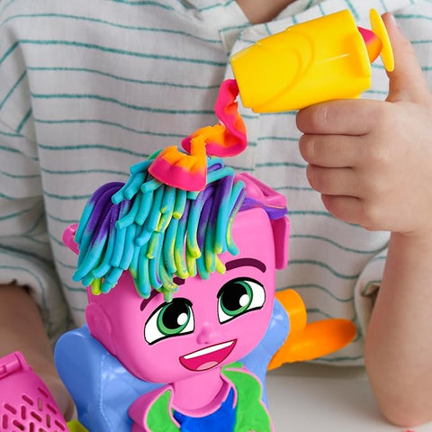 Play-Doh Hair Stylin' Salon--لعبة لعب الطين مصممة لتصفيف الشعر