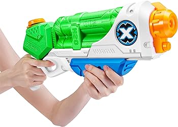 X-Shot BOB Water Blaster 2 Medium Typhoon Thunders With 3 Bunch O Balloons--مسدس الماء إكس شوت بوب 2 تايفون ثاندر متوسط الحجم مع 3 بالونات