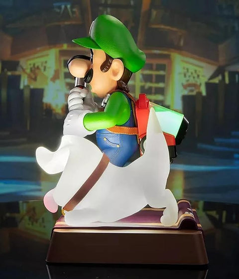 First 4 Figures: Super Mario Luigi's Mansion 3 Collector's edition--مجسم شخصية سوبر ماريو