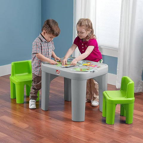 STEP2 MIGHTY MY SIZE TABLE & CHAIRS SET--مجموعة الطاولات والكراسي من