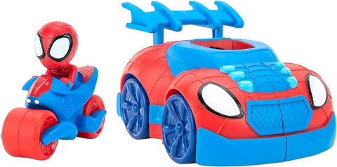 Spidey N Friends - Feature Vehicle (Web Strike 2 n 1 Vehicle)--مركبة مميزة(مركبة ويب ستريك 2 في 1)