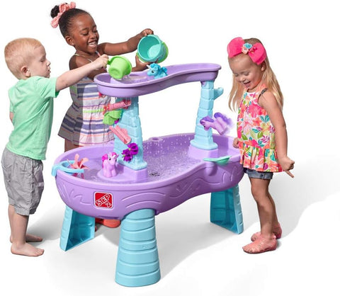 STEP2 Rain Showers & Unicorn Water Table - kraft ctn--لعبة طاولة بركة ودش رذاذ المياه كالمطر من ستيب 2