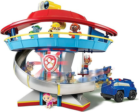 PAW PATROL Lookout Headquarters Playset with Chase--باو باترول مجموعة لعب مع تشيس من لوك اوت هيدكوارترز