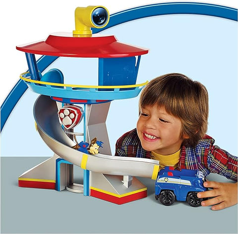 PAW PATROL Lookout Headquarters Playset with Chase--باو باترول مجموعة لعب مع تشيس من لوك اوت هيدكوارترز