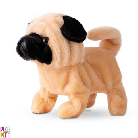 Pugs At Play Walking Pug 16.5-CM--لعبة الجرو المتحرك من باجز ات بلاي، مقاس 16.5 سم