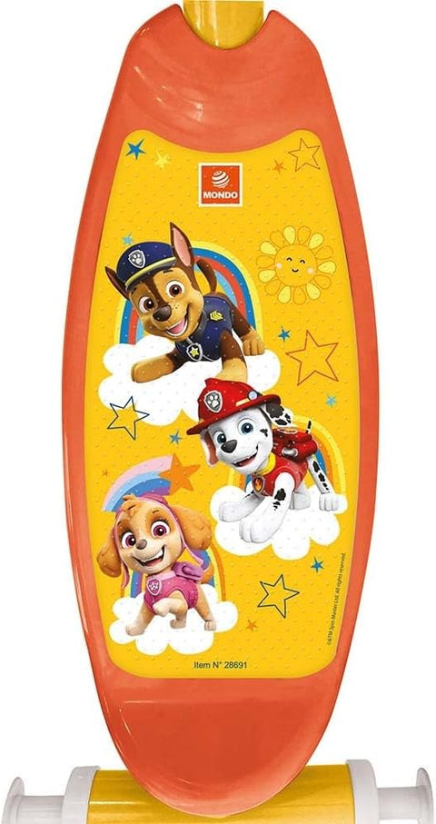 Mondo Scooter My 1st Paw Patrol 3wheels--باو باترول ماي فيرست سكووتر، من موندو، عدد العجلات: 3، هيكل يحتوي على سبيكة صلب