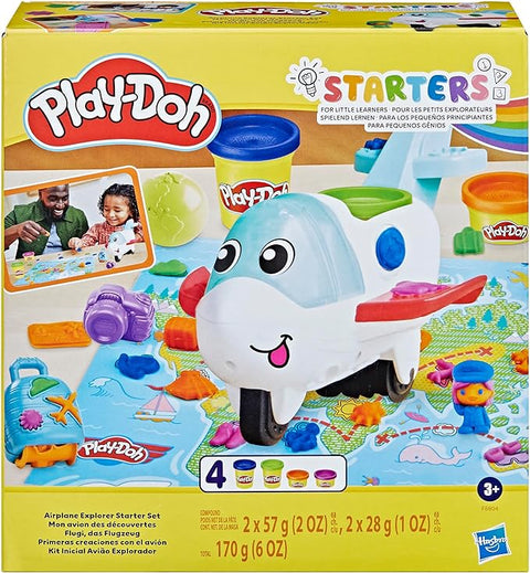 Play-Doh Airplane Explorer Starter Set--طقم بدايي لاستكشاف الطائرات