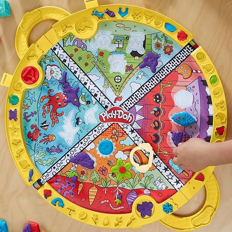 Play-Doh Starters Fold and Go Playmat--طقم بساط قابل للطي والبدء