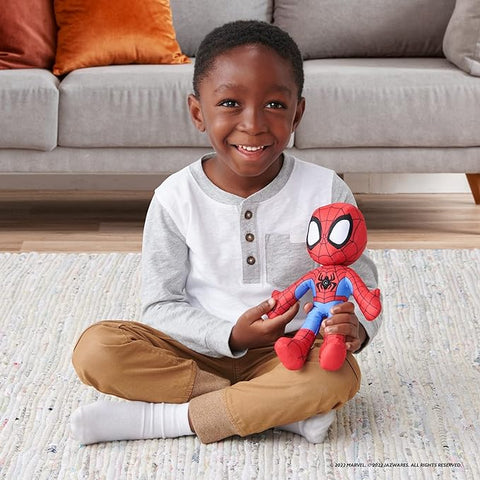 Spidey N Friends - Special Plush (Web Clingers)(Spidey)--سبايدي - دمية قطنية متسلقة