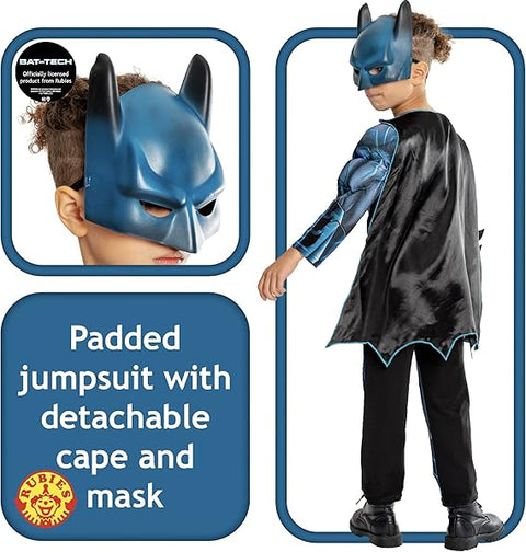 RUBIES Bat-Tech Batman Deluxe Boys Costume--روبيز بات - زي باتمان الفاخر للأولاد