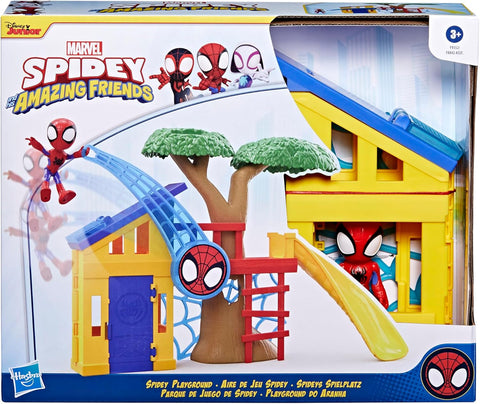 Marvel Spidey and His Amazing Friends Spidey Playground Playset--مجموعة ملعب سبايدرمان