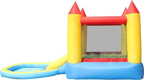 Happy Hop - BOUNCY CASTLE WITH POOL & SLIDE--قلعة النطاطة مع مسبح و زحليقة من هابي هوب