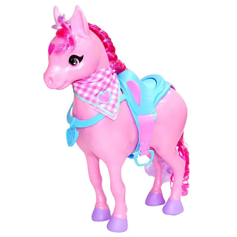 LOVE DIANA DOLL COWGIRL HORSE PACK 13B/O--هيدست دمية لوف ديانا كاو غيرل مع حصان - 33سم - متعدد الألوان