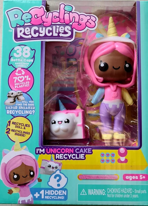 Recyclies Doll Pack Assorted--دميه اعادة التدوير  6 الوان