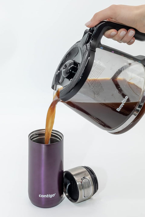 Contigo Autoseal Luxe Vacuum Insulated S-Mov--كوب حراري مفرغ فاخر باغلاق تلقائي للسفر من كونتيجو