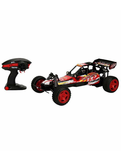 TAIYO REMOTE CONTROL TRAIL RACER RED--سيارة  سباق تريل  ريموت كنترول من تايو  أحمر