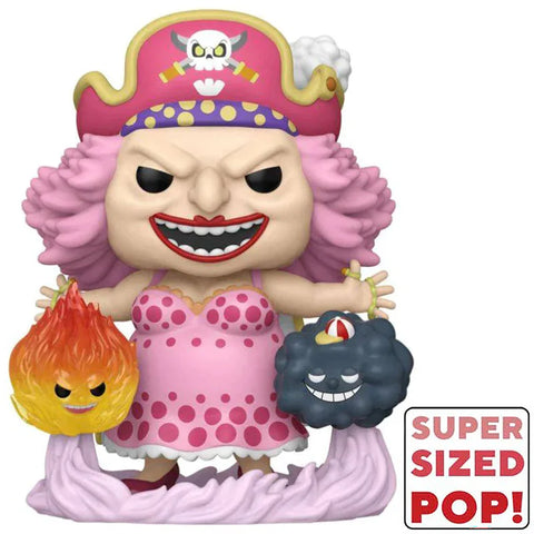 Funko Pop! Animation - Super: One Piece - Big Mom w/Homies Special Edition Multicolor Exclusive -- 1272فانكو بوب رسوم متحركة - اصدار خاص متعدد الالوان