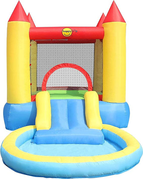 Happy Hop - BOUNCY CASTLE WITH POOL & SLIDE--قلعة النطاطة مع مسبح و زحليقة من هابي هوب