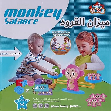 Family Time Monkey Balance 36-1768787--فاملي جيم لعبة توازن القردة