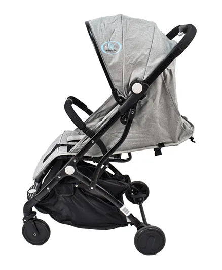 Amla Care - Baby Stroller, Gray Or Blue TR18--املا كير - عربة اطفال دفع لون ازرق او لون رمادي