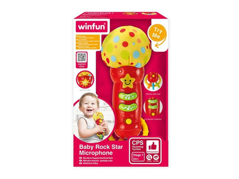 WINFUN Baby Rock Star Microphone--لعبة ميكروفون بيبي روك ستار