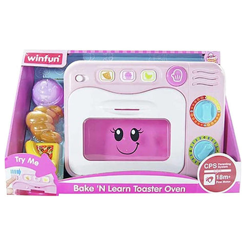 WINFUN Bake 'N Learn Toaster Oven--لعبة الفرن التعليمية للاطفال