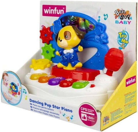 WINFUN Dancing Pup Star Piano--لعبة الجرو الراقص على البيانو للاطفال