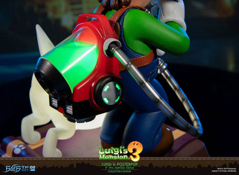 First 4 Figures: Super Mario Luigi's Mansion 3 Collector's edition--مجسم شخصية سوبر ماريو