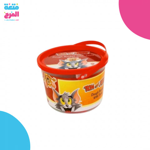 1pc Play-Doh 4oz --صلصال شفاف توم وجيري - كاسة 4 أونز