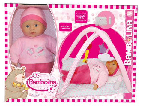 BAMBOLINA 33CM DOLL PLAYTIME SET--مجموعة ألعاب الدمى بامبولينا 33 سم