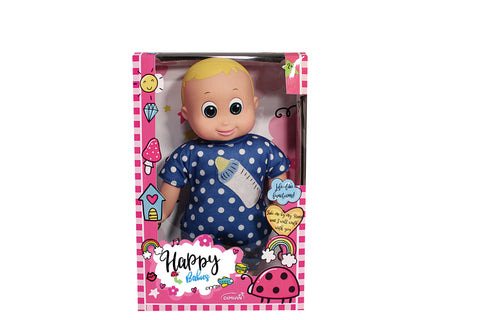 Bambolina Happy Babies Walking Doll 35 CM --دمية هابي بيبيز للتدريب على المشي مقاس 35 سم