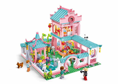 Girls Dream-Chinese Stlye Villa-959 PCS--سلوبان قطع تركيب بناتي فيلا الأحلام  -  959 قطعة