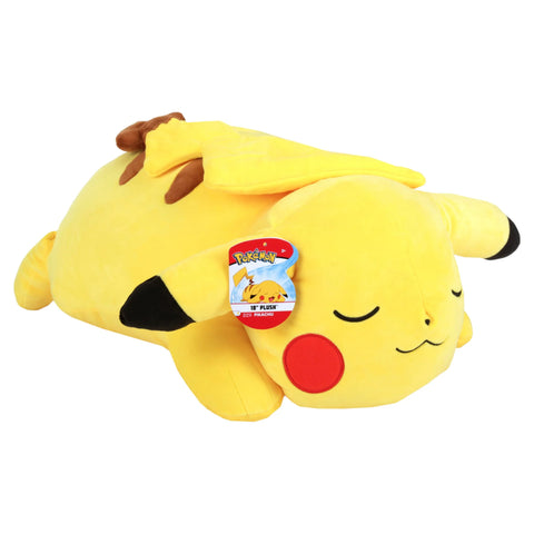 Pokemon Plush Sleeping 18Inch Asst--POKEMON PLUSH SLEEPING 18INC ASST--دمية محشوة بوكيمون نائم 18 إنش عدة أنواع