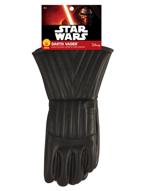 RUBIES Darth Vader Gloves SIZE (NS)--قفازات دارث فيدر من روبيز - المقاس