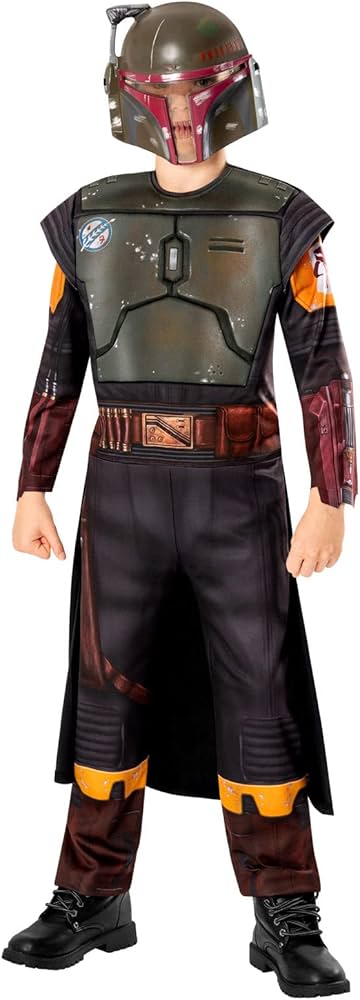 RUBIES DELUXE BOBA FETT COSTUME--زي بوبا فيت الفاخر من روبيز