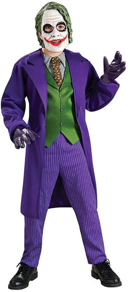 Rubies The Joker Child Deluxe Costume--زي الجوكر الفاخر للأطفال