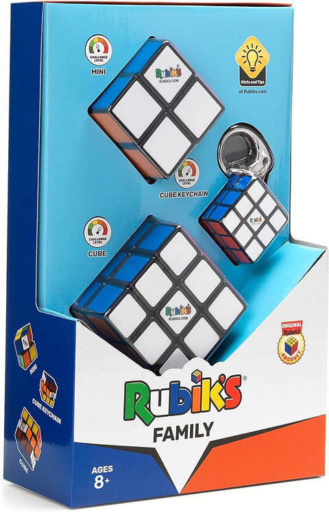 Rubik's  Family Pack Toy--عبة حزمة عائلية من روبيكس