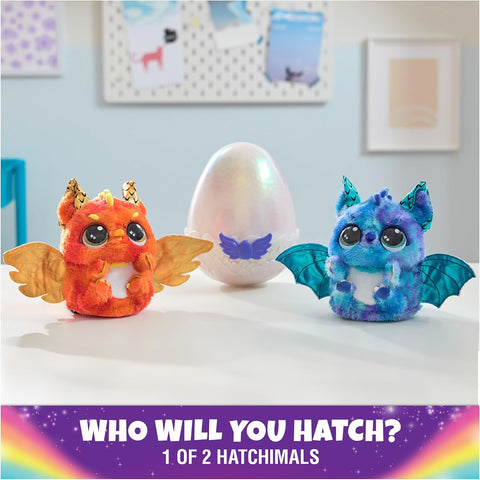 Mystery Hatch Draggle, Surprise Interactive Toy & Egg with Mist, Lights & Sounds (Styles May Vary)--دراغل المفاجأة الغامضة، لعبة تفاعلية مفاجئة وبيضة مع ضباب وأضواء وأصوات (الأنماط قد تختلف)، ألعاب للأطفال من البنات والأولاد