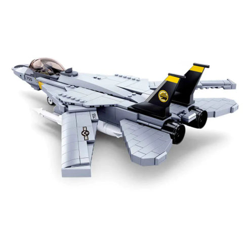 Sluban Model bricks-F14 Fighter--سلوبان قطع تركيب مقاتلة