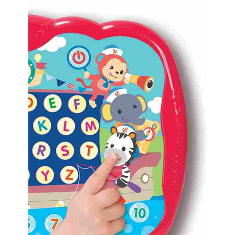 Winfun Tiny Tots Learning Pad --لعبة لوحة التعلم تايني توتس