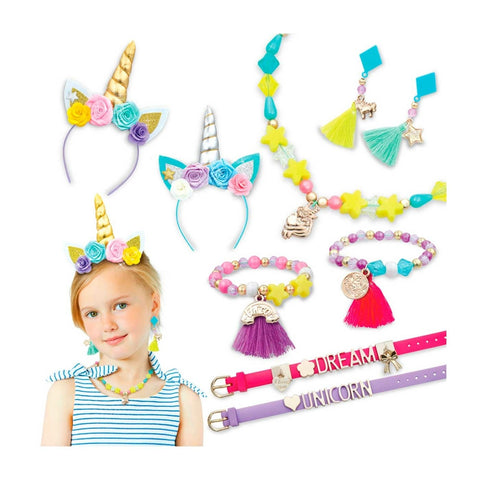 Tasia Unicorn Stylish Super Set--مجموعه صنع اكسسوارات الشعر من تاسيا