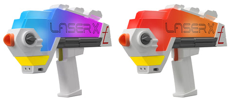 LASERX ULTRA DOUBLE B2 BLASTERS B/O--مسدسات ليزر اكس الترا دوبل