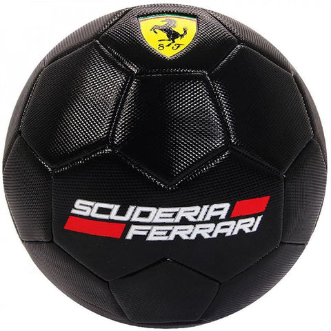 FERRARI #5 MACHINE SEWING SOCCER BALL--كرة قدم فيراري أسود - 5 بوصة